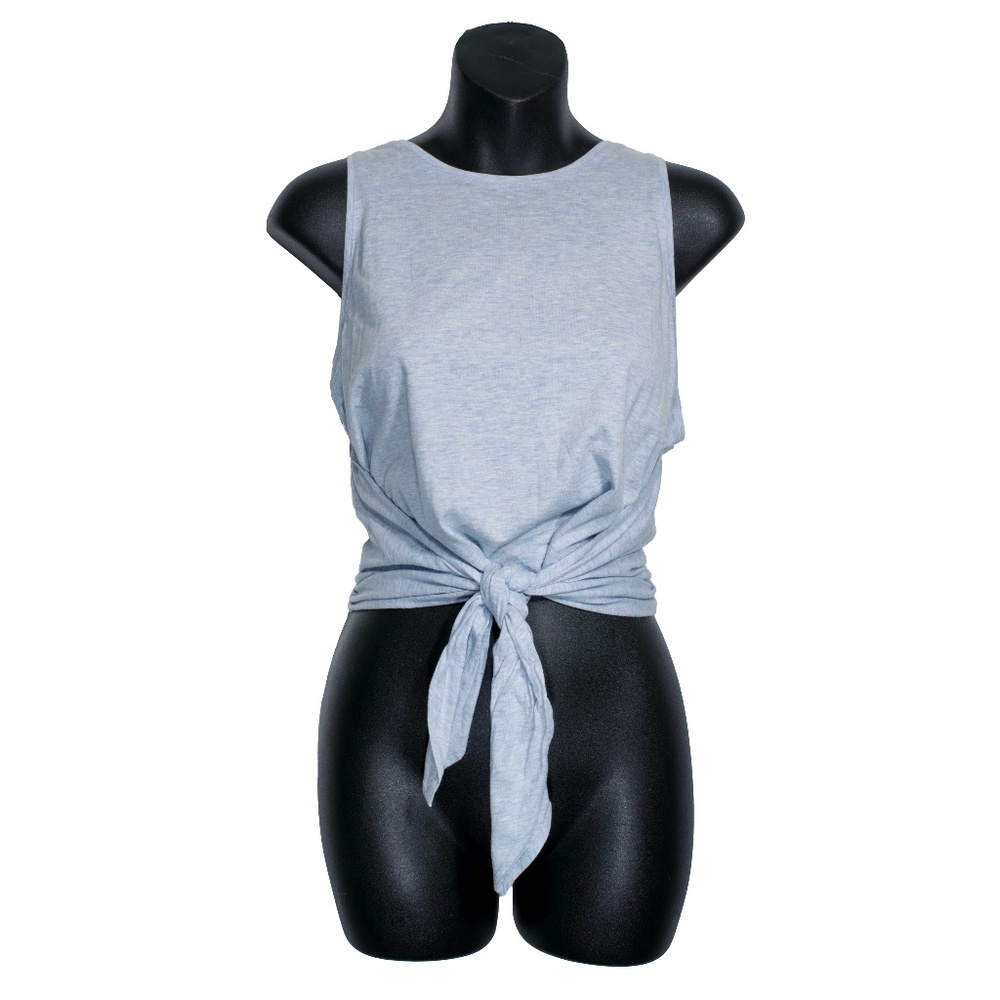NWT Club Monaco Sofye Tank in Sky Light Blue